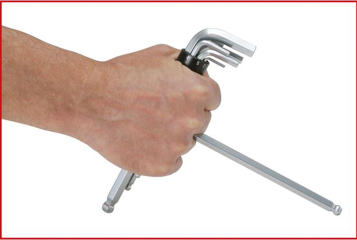 Immagine prodotto KS Tools Set di chiavi a bussola esagonali 3 in 1