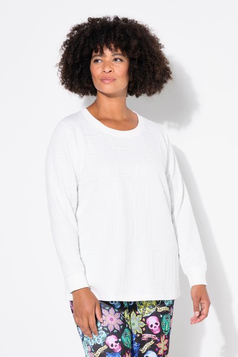 Actual product image Angel of Style Sweatshirt, Buchstaben-Struktur (42)