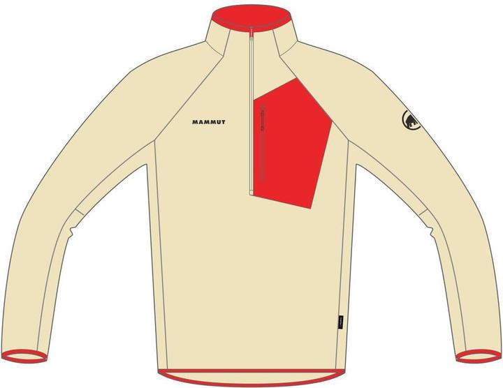 Actual product image Mammut Aenergy Light ML Half Zip Pull, Midlayer (L)