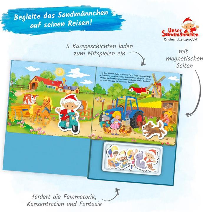 Immagine prodotto Il nostro gioco magnetico Sandman (Tedesco)