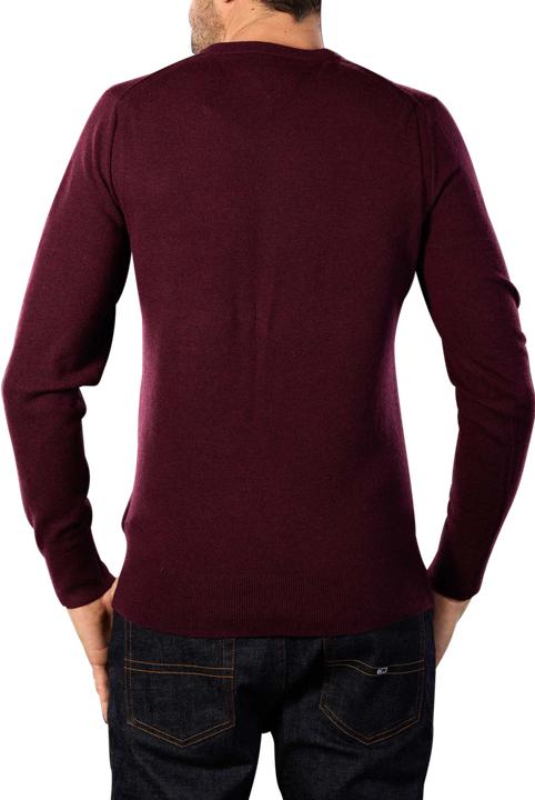 Produktbild Tommy Hilfiger Extrafine Soft Wool Sweater deep burgundy (XXL)