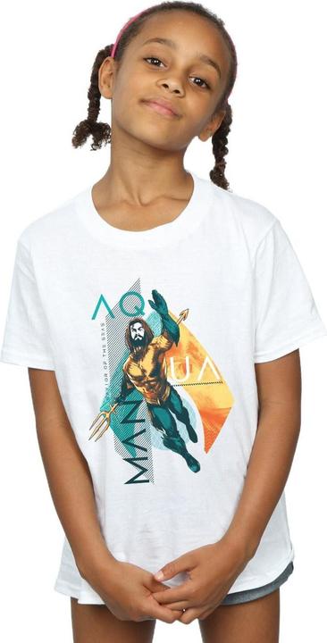 Image du produit - T-shirt AQUAMAN TROPICAL ICON - Fille (128)