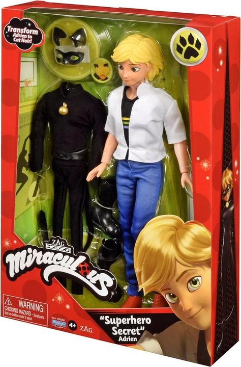Produktbild Miraculous Adrien mit 2 Outfits