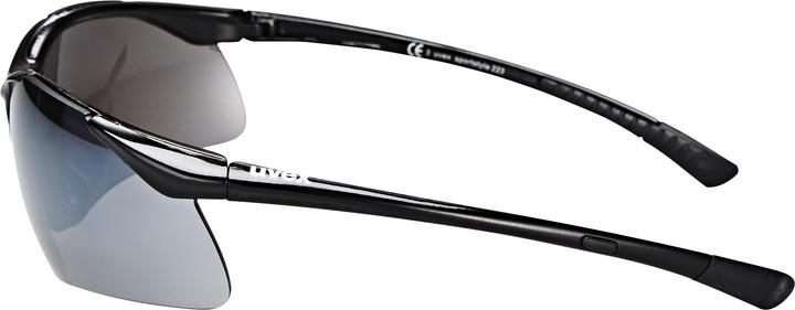 Actual product image Uvex Sports Sportstyle 223 (Black, Silver)