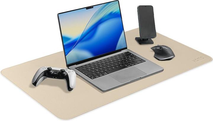 Immagine prodotto Kama Schreibtischmatte, Mousepad, Elfenbein (80 x 40 cm)