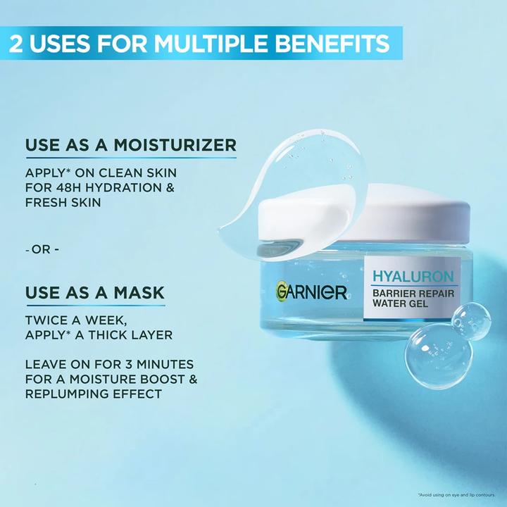 Actual product image Garnier Skin Naturals Hyaluronic Aloe Jelly (50 ml, Face gel)