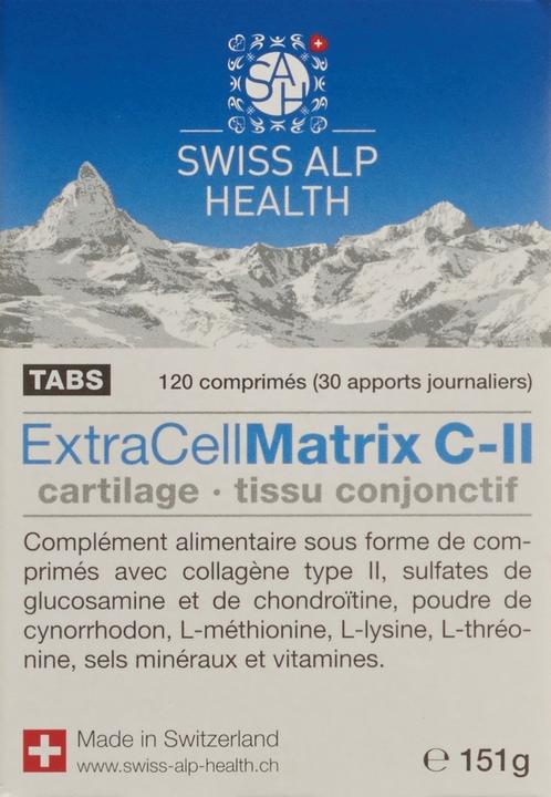 Produktbild Swiss Alp Health ExtraCellMatrix (120 Stück, Tabletten, 210 g)