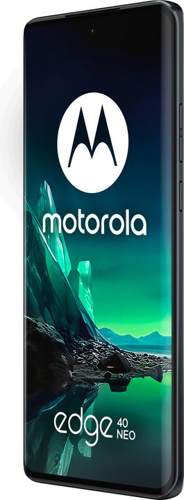 Actual product image Motorola Edge 40 Neo (256 GB, Black Beauty, 6.55", SIM + eSIM, 5G)