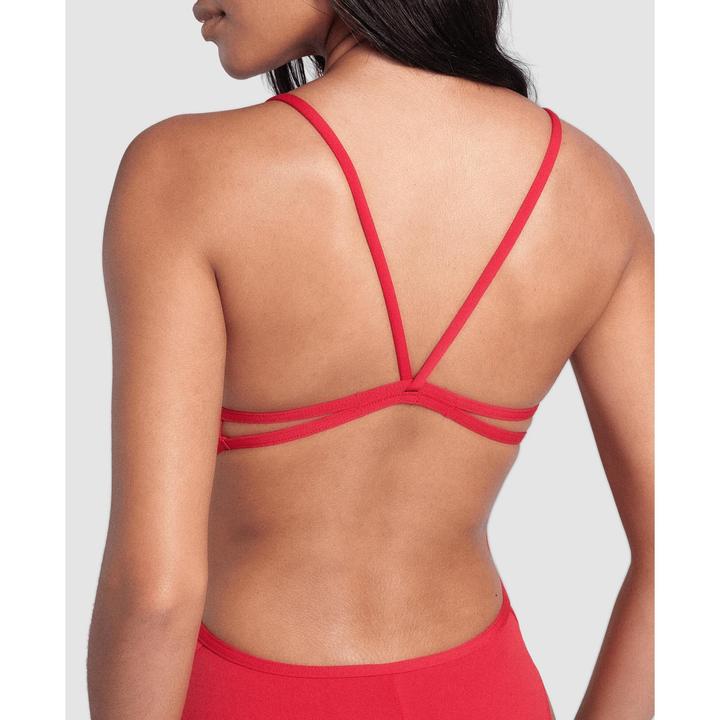 Actual product image Arena W Swimsuit Lace Back Solid (34)