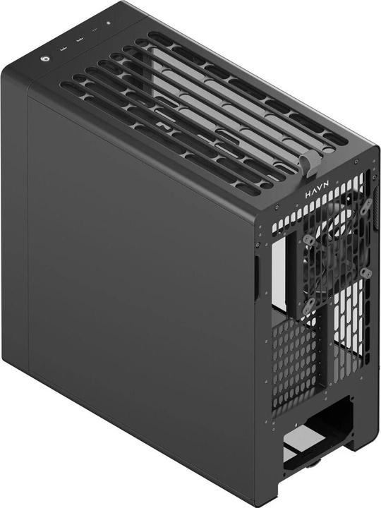 Produktbild Havn BF 360 Flow PC-Gehäuse, Midi-Tower, E-ATX, Tempered Glass - schwarz (E-ATX, ATX, mATX, Mini-ITX)