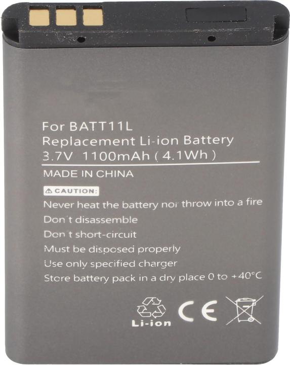 Actual product image AccuCell Akku Midland Typ BATT11L, XTC300, XTC350 (Camera battery)
