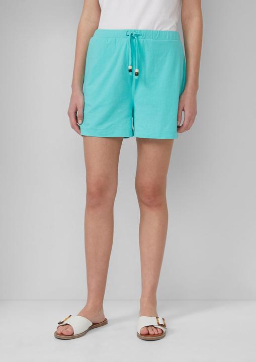 Image du produit s.Oliver Hose Jersey-Shorts mit Elastikbund und Schmuckperlen (34)