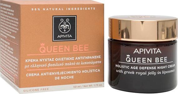 Actual product image Apivita Queen Bee Night Cream 50ml (50 ml, Night cream)
