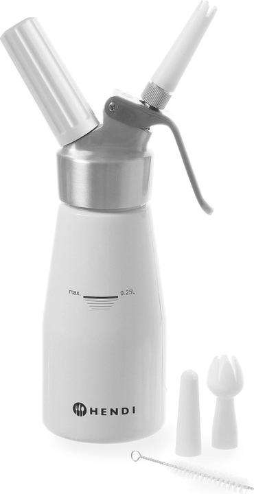 Hendi Distributeur de crème Kitchenine, aluminium,,l (0.25 l)