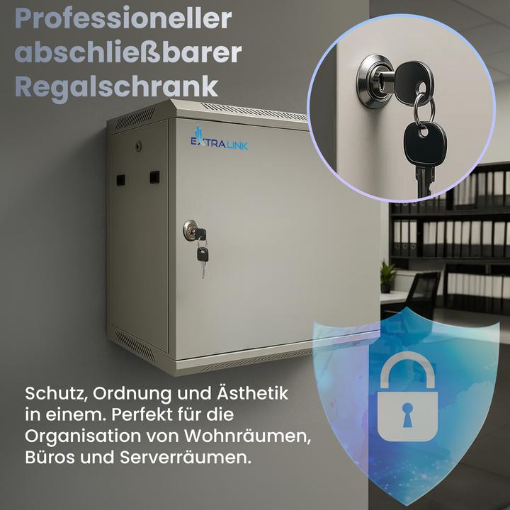 Image du produit Extralink 9U 450mm (9 HE, Rack 19 pouces)