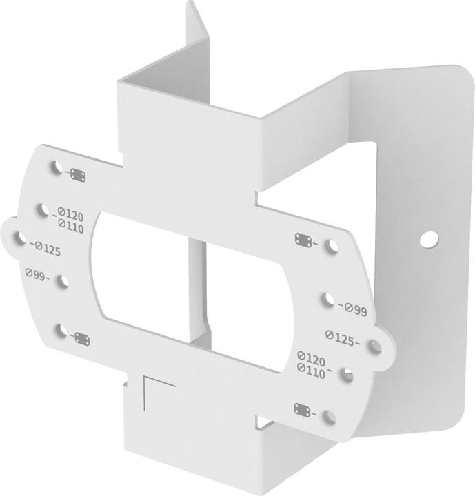 Actual product image Hanwha Corner bracket SBD-140KMB White 1 piece (Mounting kit)