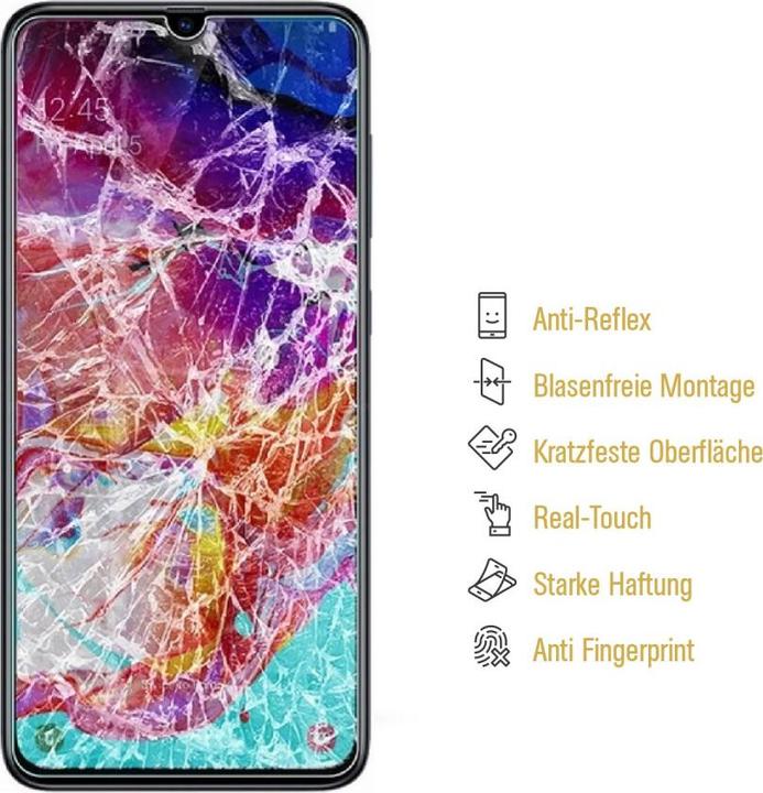 Produktbild Protectorking 6x Panzerfolie Anti-Shock matt entspiegelt (6 Stück, Samsung Galaxy M30)