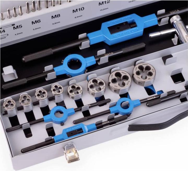 Actual product image GSR HSS DIN thread cutting assortment M3-M20