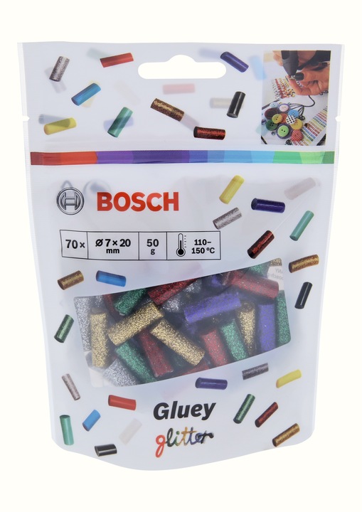 Produktbild Bosch Zubehör Gluey Klebesticks, Glitzer-Mix