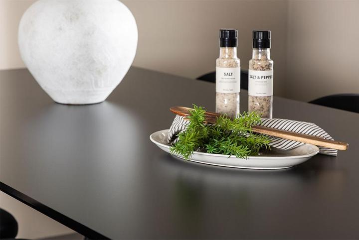 Produktbild Ebuy24 Essgruppe Oslo schwarz (MDF)