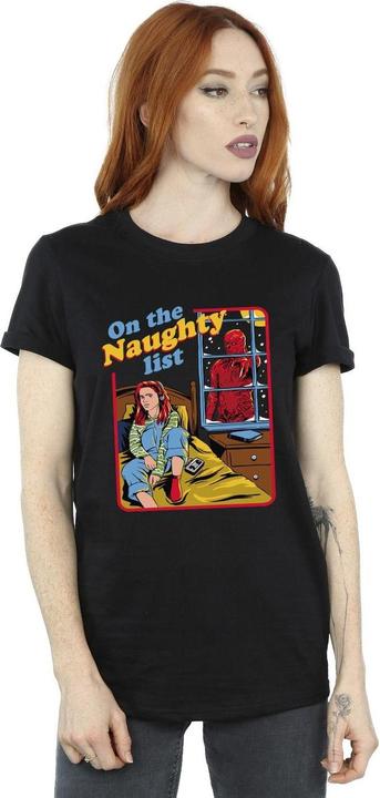 Image du produit Netflix - T-shirt STRANGER THINGS NAUGHTY LIST - Femme (3XL)