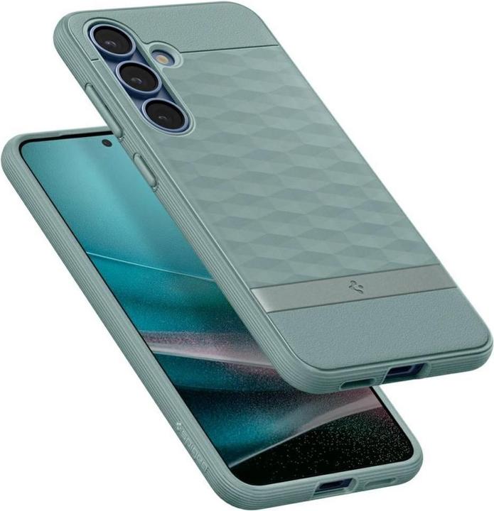 Actual product image Spigen Caseology Parallax Mag MagSafe Case for Samsung Galaxy S25+ - Green (Samsung Galaxy S25, Samsung Galaxy S25+)