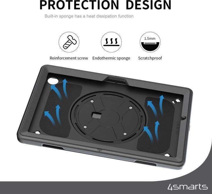 Actual product image 4smarts Rugged tablet bag GRIP (Samsung Galaxy Tab A9+)