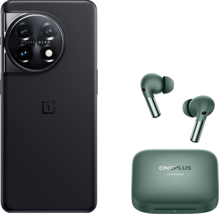 Produktbild OnePlus 11 mit Buds Pro 2 (128 GB, Titan Black, 6.70", Dual SIM, 50 Mpx, 5G)