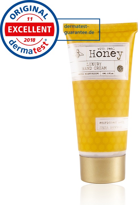 Produktbild Accentra Handcreme PREMIUM COLLECTION - HONEY mit Honigextrakt und Sheabutter (ohne Mineralöl und Parabene) (60 ml)