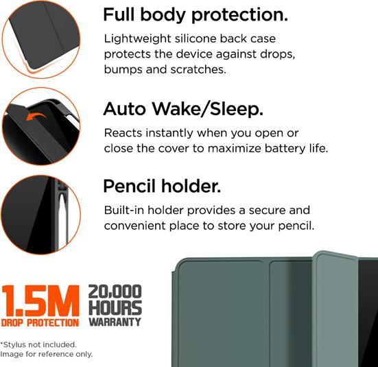 Immagine prodotto Eiger Storm 250 Stylus Case (iPad Pro 12.9 2020 (4. Gen), iPad Pro 12,9 2022 (6a generazione), iPad Pro 12.9 2021 (5a generazione), iPad Pro 12.9 2018 (3. Gen))