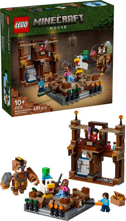 Immagine prodotto LEGO Tenuta forestale con ring di boxe (21272, LEGO Minecraft)