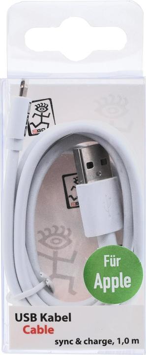 Produktbild 2GO 795781 USB Kabel USB B Lightning (1 m, USB 3.2 Gen 1)