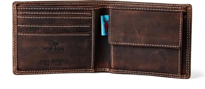 Actual product image Jack kinsky Baltimore small billfold without flap