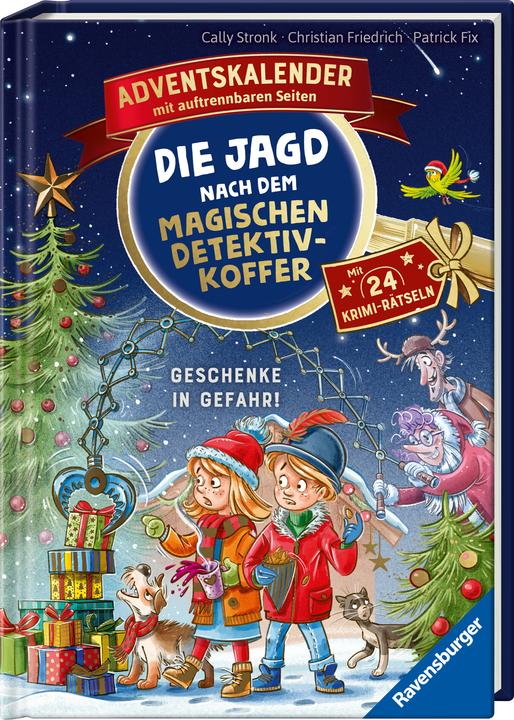 Produktbild Ravensburger Die Jagd nach dem magischen Detektivkoffer - Adventskalender: Geschenke in Gefahr!