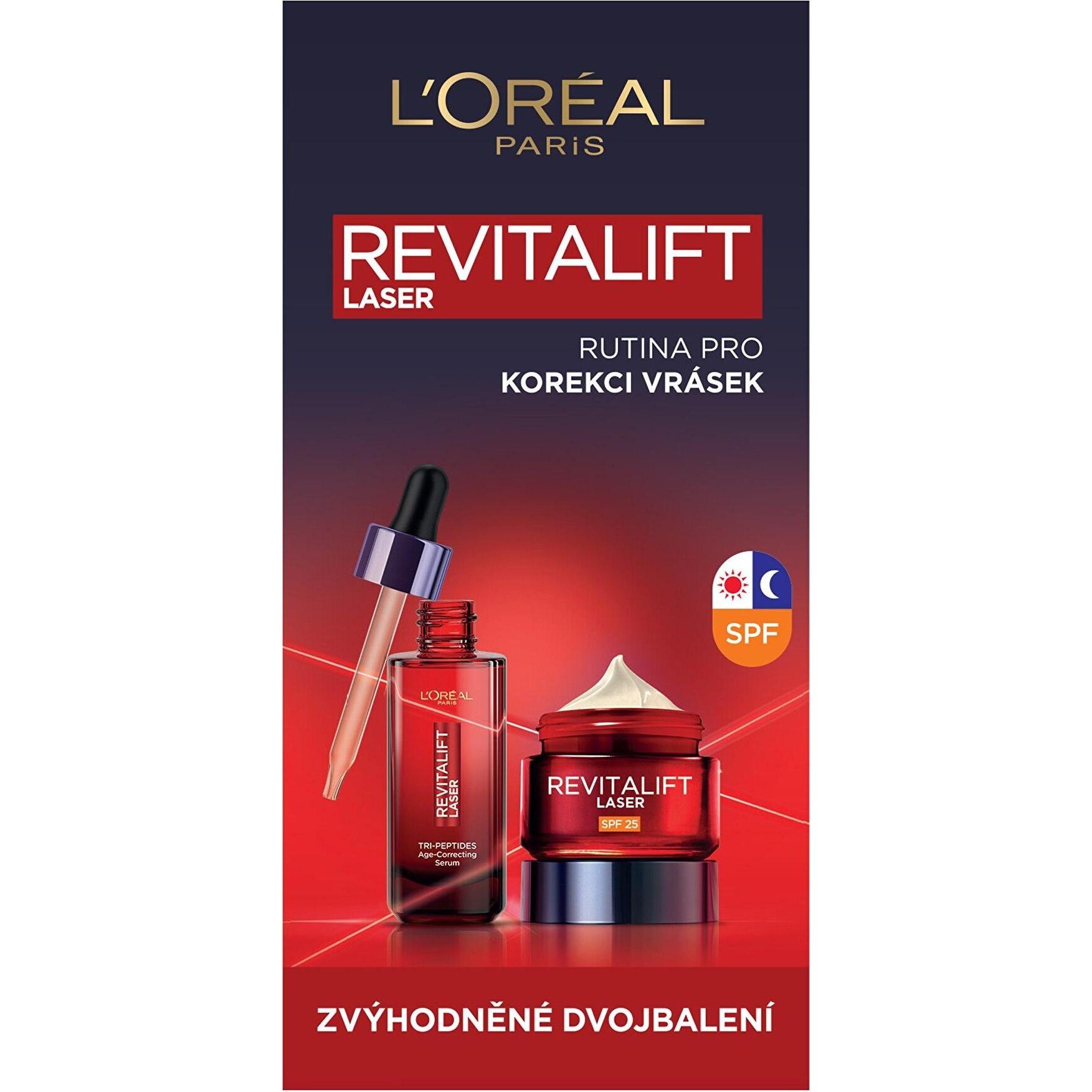 L'Oréal Paris, Gezichtsserum, L'Oreal Paris Revitalift Laser Tripeptide Serum Spf Cream 80 Ml (80 ml)