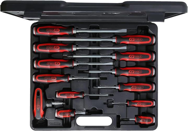 Produktbild KS Tools ERGOTORQUE®max Schlagkappen-Schraubendreher-Satz 1 (Innenvierkant)