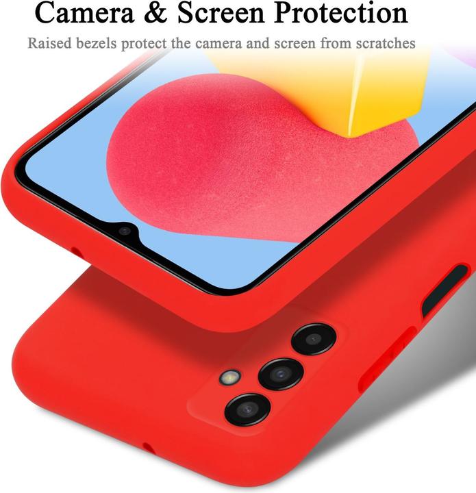 Image du produit Cadorabo TPU Liquid Silicone Case Housse pour Samsung Galaxy M13 4G (Samsung Galaxy M13)