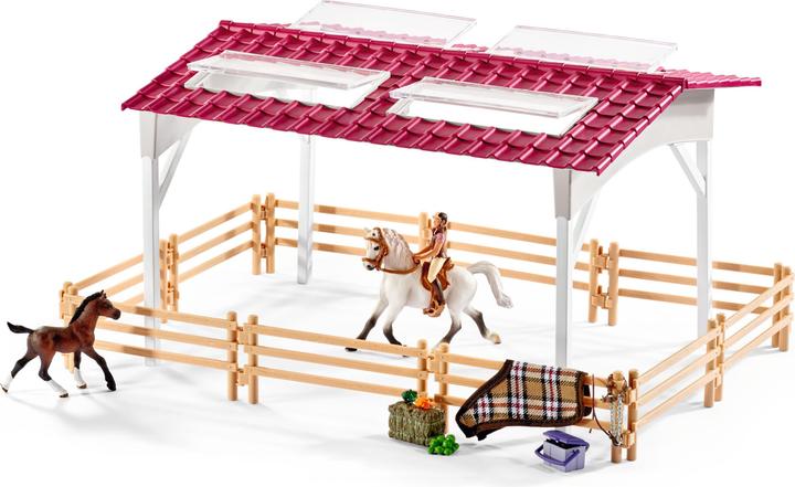 Produktbild Schleich Reiterhof mit Reiterin und Pferden
