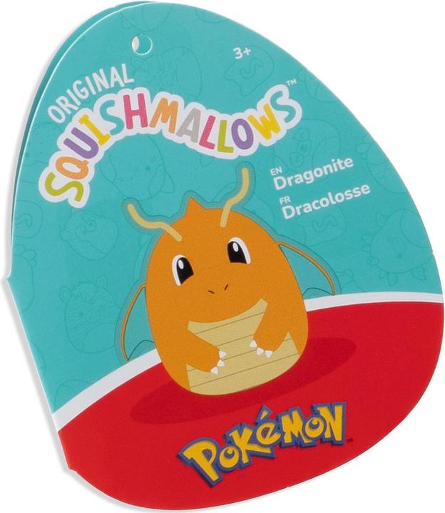 Image du produit Squishmallows 25 Cm Pokemon Dragonite (SQPK00054) (25 cm)