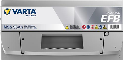 Produktbild Varta N95 Blue Dynamic (12 V, 95 Ah, 850 A)