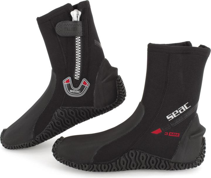 Actual product image Seac FÜssLINGE BASIC HD W/ZIP. 3 MM XS (3 mm, XS)