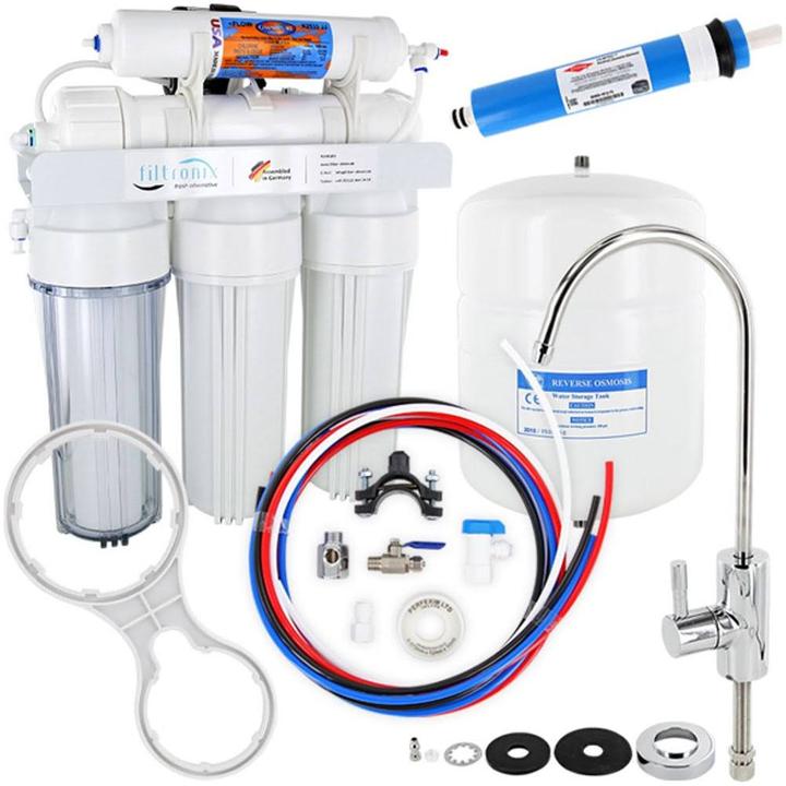 Alternativ RO5 PP Système de traitement de l'eau par osmose inverse avec pompe à perméat