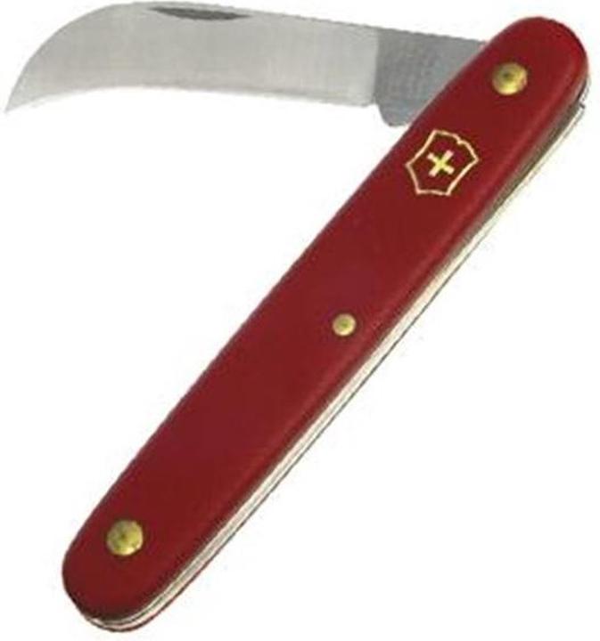 Produktbild Victorinox Taschen-/Gartenmesser, 1 Funktion, Gebogene Klinge, rot (5.10 cm)