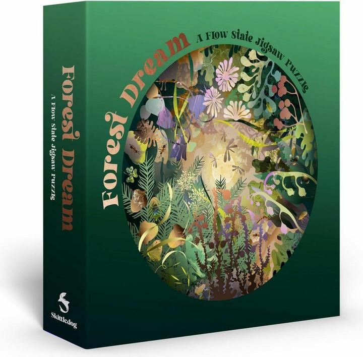 Produktbild Forest Dream: A Flow State Circular Jigsaw Puzzle