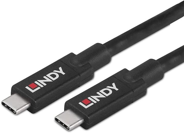 Actual product image Lindy 8m Active USB 3.2 Gen 2 C/C (8 m, USB 3.2 Gen 2, 100 W)