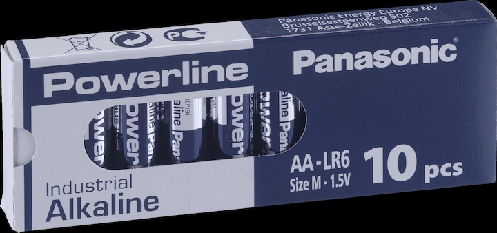 Produktbild Panasonic Powerline Industrial Alkaline (10 Stk., AA)