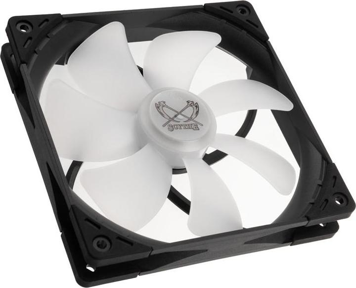 Actual product image Scythe Kaze Flex 140 Square PWM fan, RGB, 300 - 1,800rpm (140 mm, 1 x)