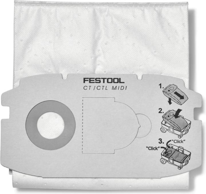 Festool Selfclean Filtersack SC FIS-CT MIDI/5