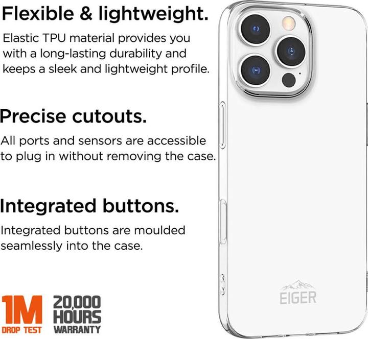 Actual product image Eiger Grip Case (Apple iPhone 16 Pro)