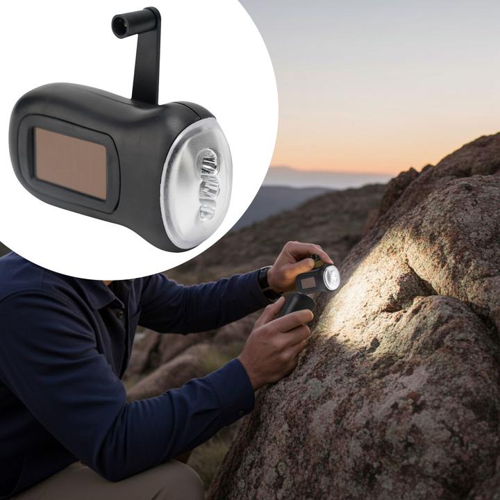 Image du produit Casativo LED-Dynamo-Taschenlampe (4.90 cm)